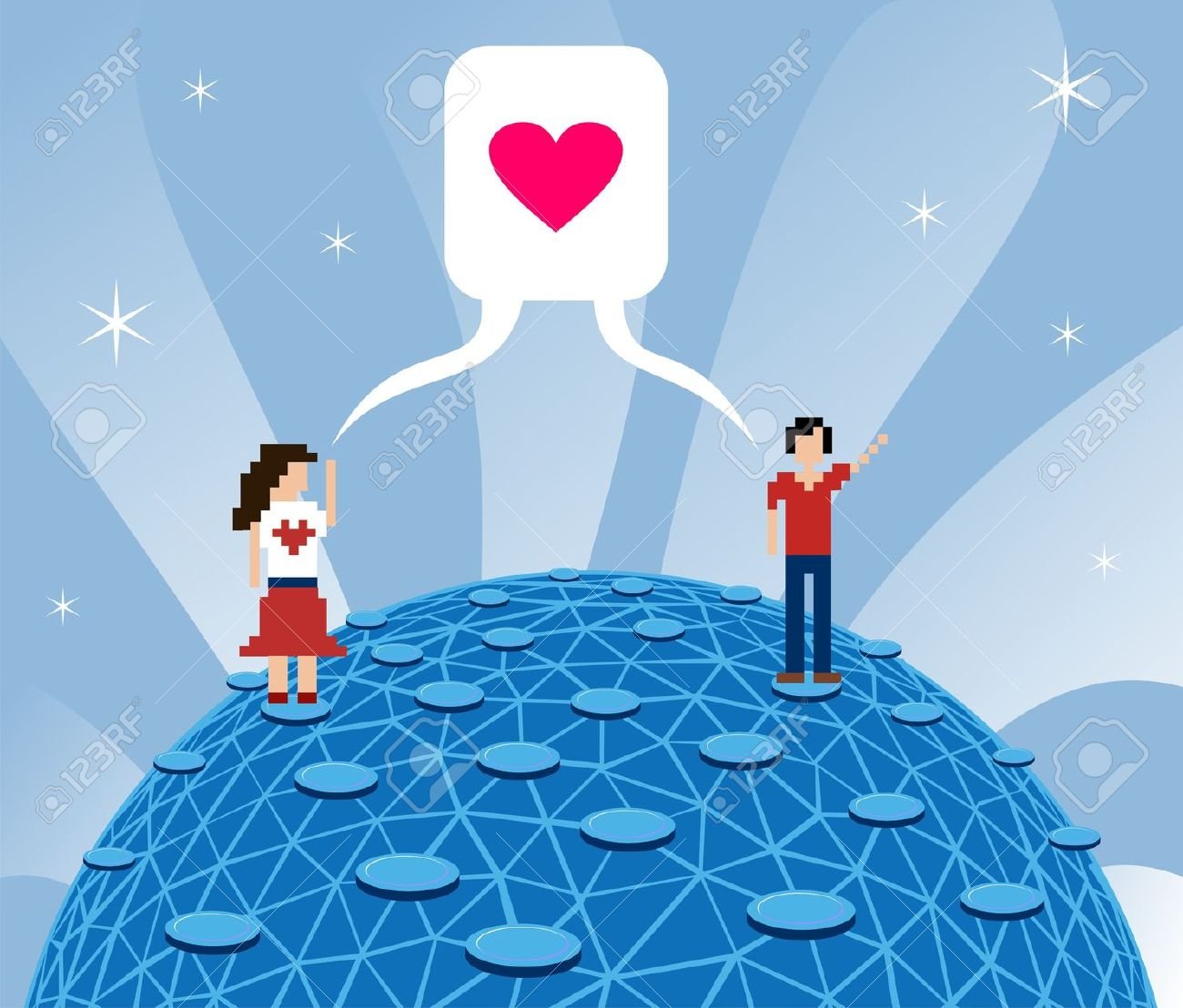 الحب في زمن “السوشيال ميديا”