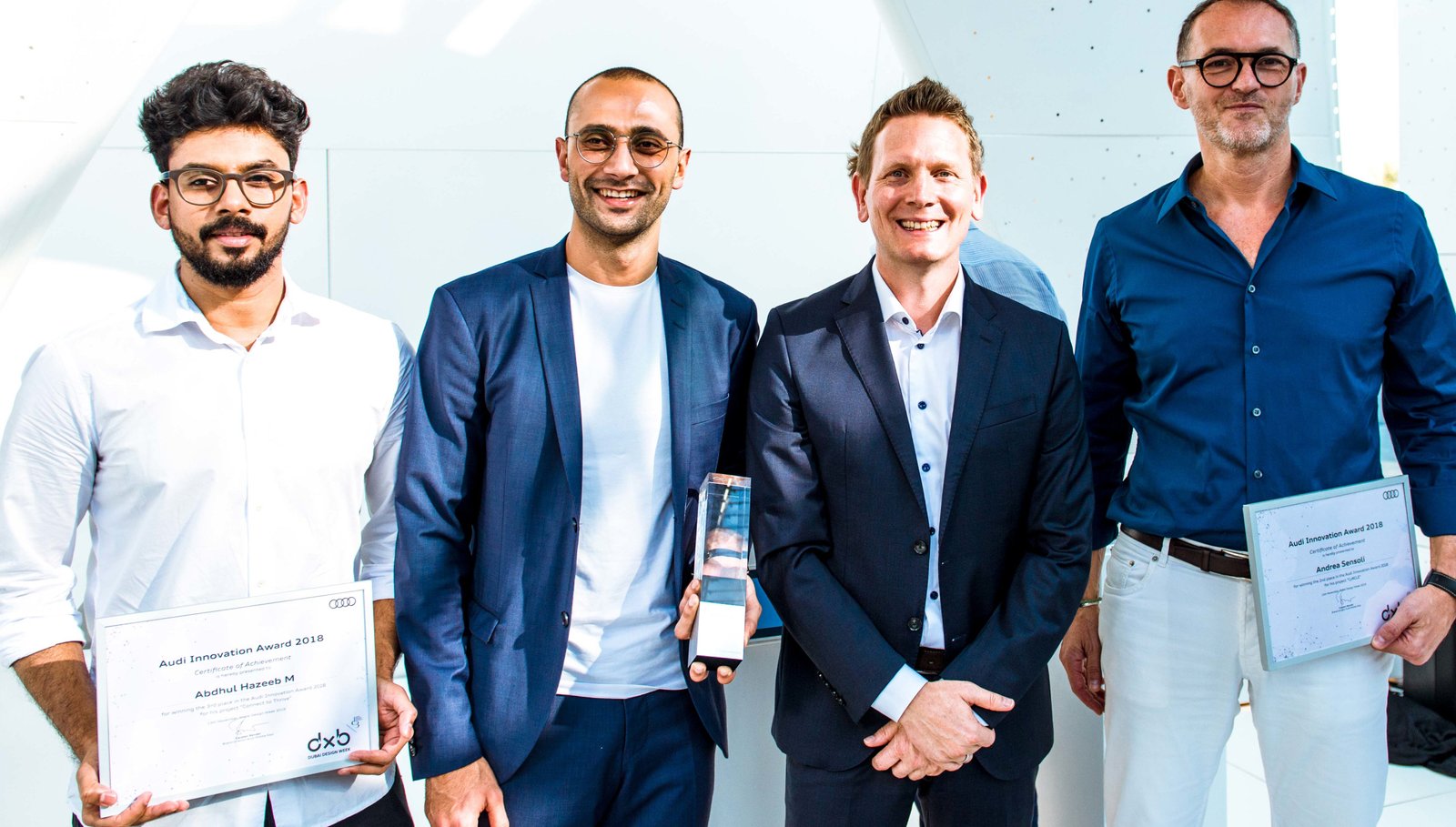 مصمم لبناني يفوز بجائزة أودي للابتكار في أسبوع دبي للتصميم