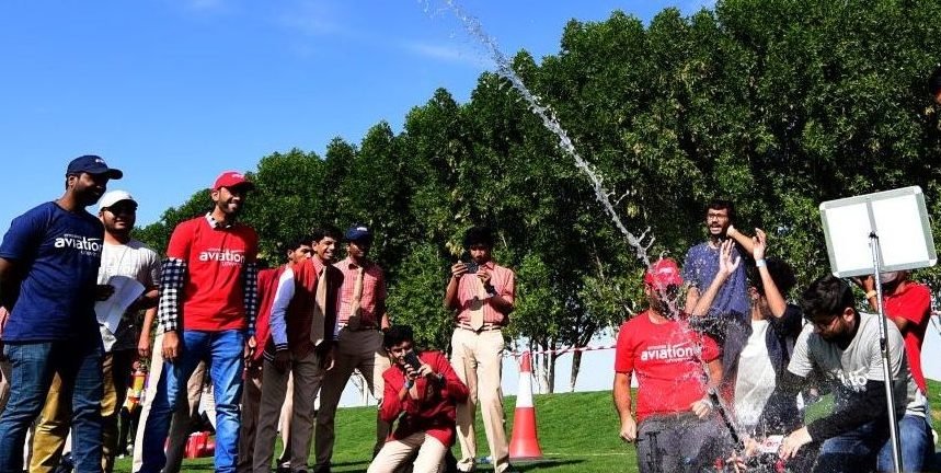 الفائزون بمسابقة تحدي الصاروخ المائي