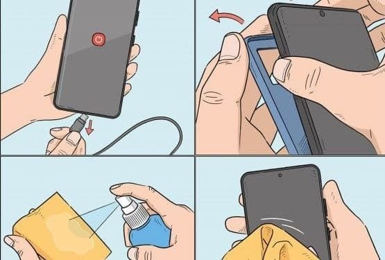 تعقيم الهاتف الذكي