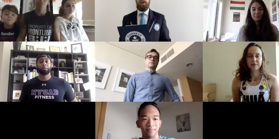 فريق من جامعة نيويورك أبوظبي يدخل جينيس