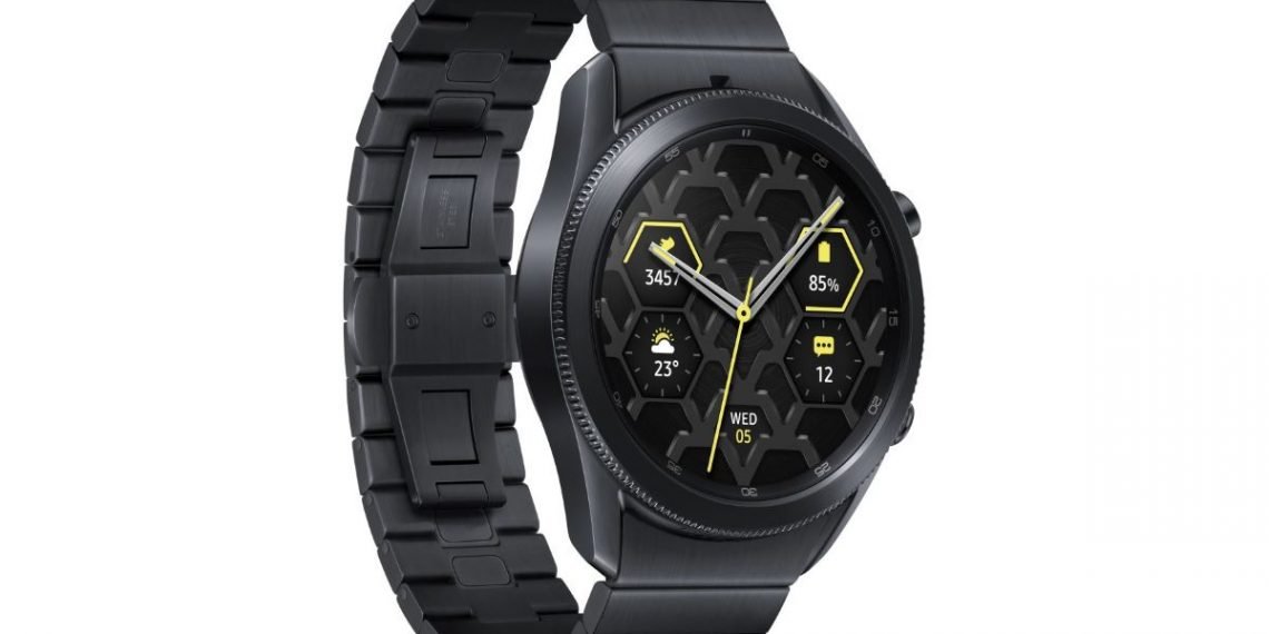 ساعةTitanium Galaxy Watch3 الذكية