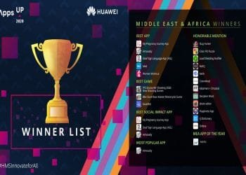 الفائزون بمسابقة Apps Up من هواوي