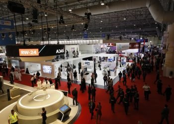 من دورة سابقة لمعرض دبي للطيران