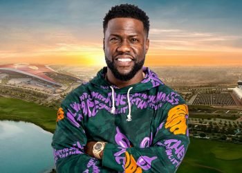 كيفن هارت يجرب أفعوانية فورمولا روسا