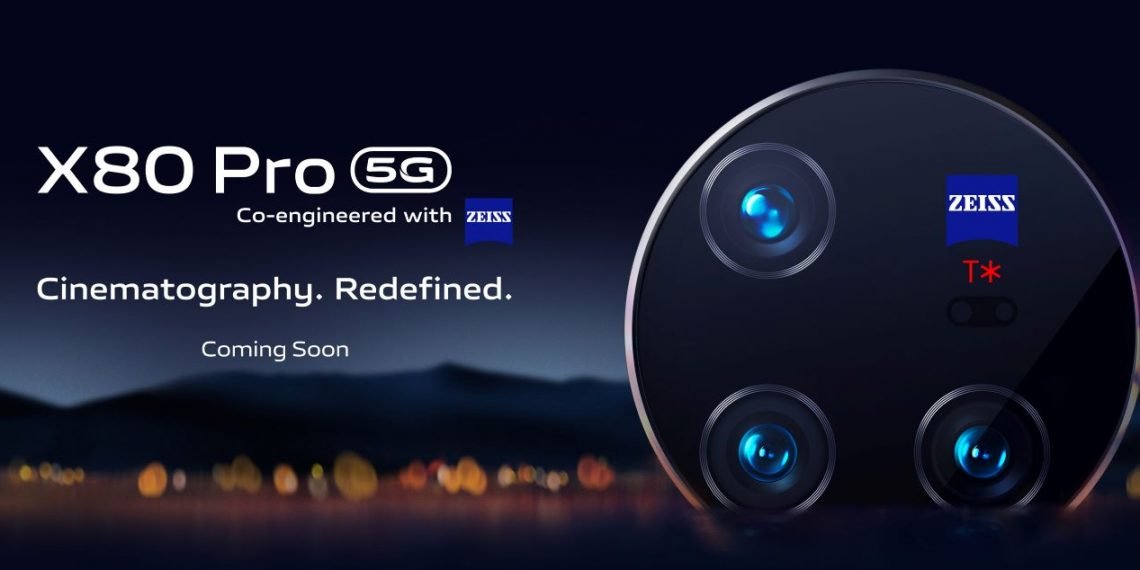 هاتف فيفو (vivo) الذكي الجديد X80 Pro