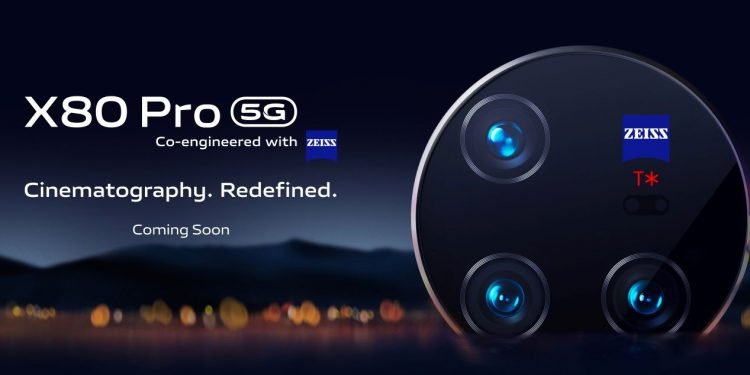 هاتف فيفو (vivo) الذكي الجديد X80 Pro