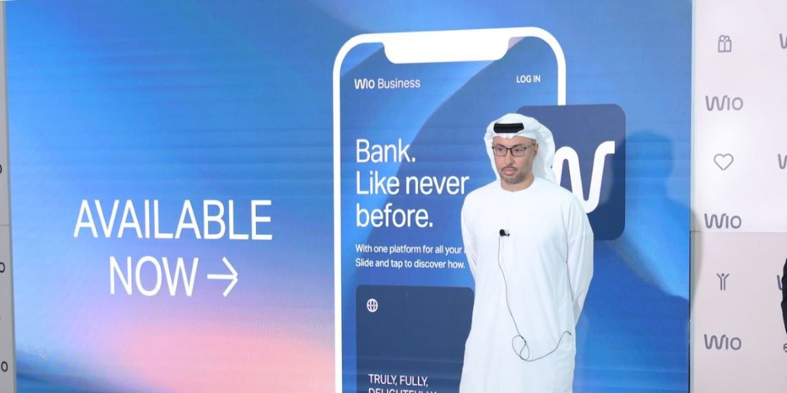 اطلاق تطبيق Wio Business