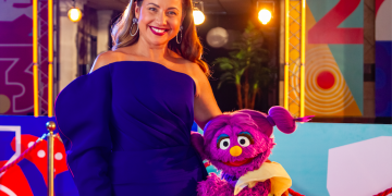 ريا أبي راشد في برنامج أهلاً سمسم