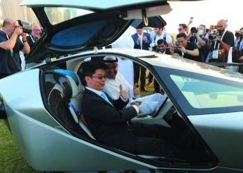 انطلاق السيارة الطائرة الكهربائية X2 في دبي