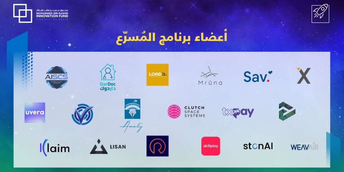الشركات المنضمة الى برنامج مسرع الابتكار