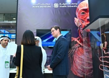 متحف الجسد - جامعة خليفة في معرض الصحة العربي