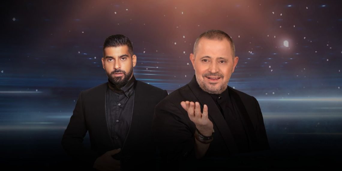 المطرب جورج وسوف والفنان آدم