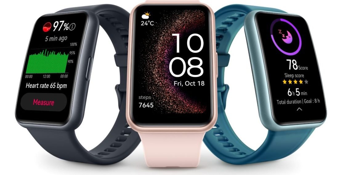 اصدار خاص من ساعة HUAWEI WATCH FIT