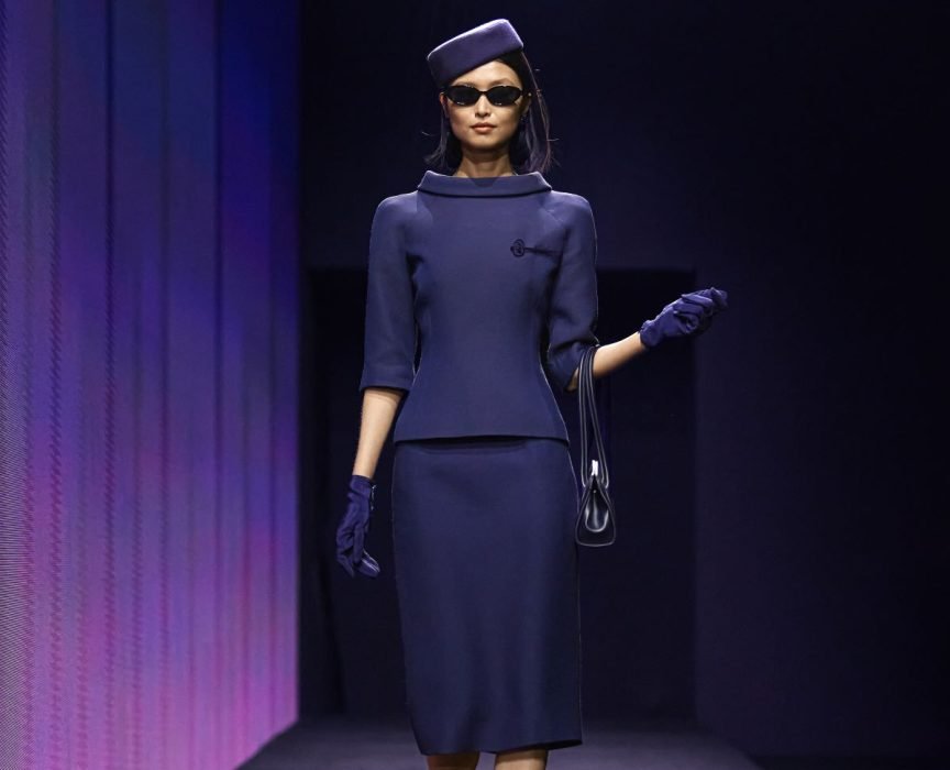 أزياء طواقم طيران الرياض للمصمم محمد آشي