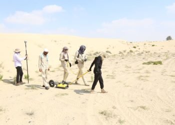 المسح الجيوفيزيائي عن الأثار