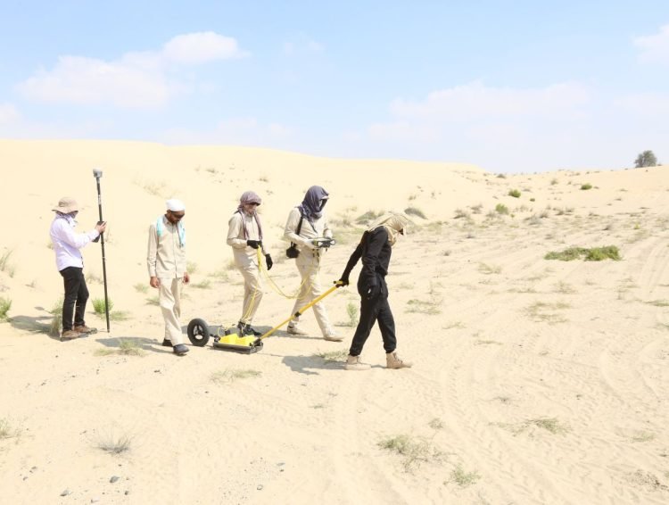 المسح الجيوفيزيائي عن الأثار