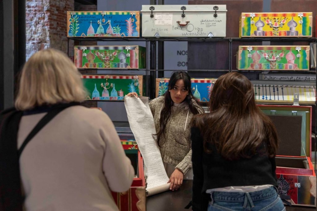 مشاركة الشباب الاماراتي في بينالي البندقية